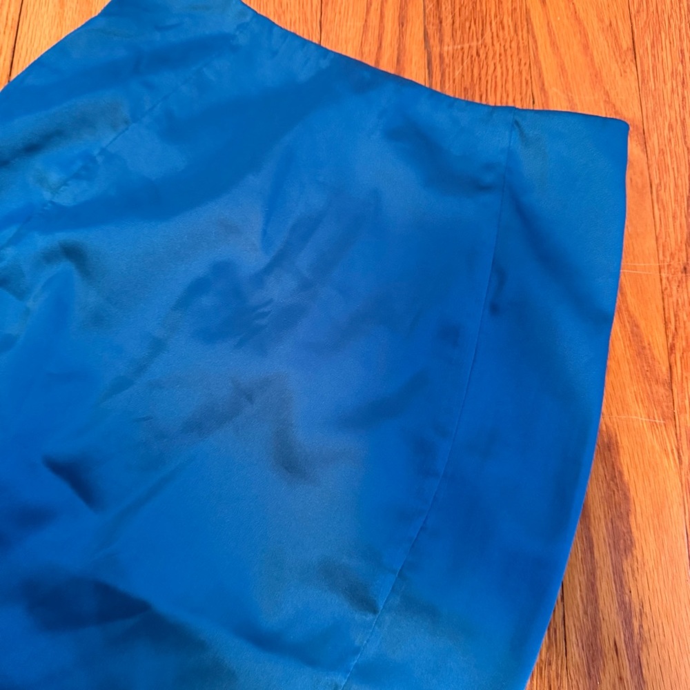 Babyboo Fashion High Waisted Mini Skirt (Royal Blue) - Picture 4 of 8
